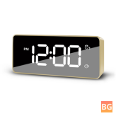 Alarm Clock with LED Light - 12/24H