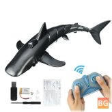 Remote Control Fish Toy RC Boat with LED Light