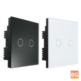 AC wall switch - two switch - double control