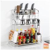 Kitchen Spice Rack - Standing rack - 3 tiers