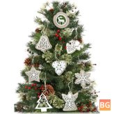 Christmas Tree ornaments - 2 Pcs