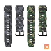 KOSPET TANK M1 20mm Camouflage Silicone Watch Band