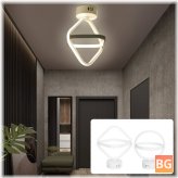 Pendant Light with Dual Ring Chandeliers