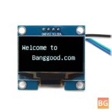 1.3 Inch 4-Pin White OLED LCD Display