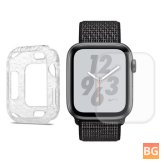 Soft TPU Watch Cover with Curved Edge and Hot Bending Design
