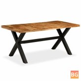 Dining Table Solid Wood 70.9