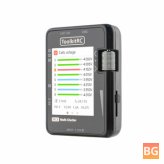 MC8 Mini Battery Checker with USB-C Fast Charging and Multi-Protocol Readout