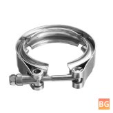 2 Inch Car Hose Clamp - V-Band Exhaust Muffler Clamp