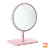 LED Makeup Mirror with Touch Screen - Portable