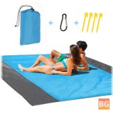 Nylon Travel Blanket for Beach Picnic Camping and Hunting