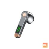 Bluetooth Earphone with LED Display and Mic