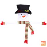 Non-woven Fabric Snowman Topper - Tree Topper