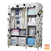 Portable Armoire Closet Storage Organizer - Wardrobe Furniture Cabinet