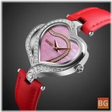 SKMEI 9161 Sweet Love Fashion Style Crystal Women's Watches