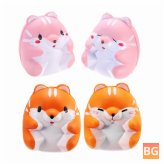 Slow Rising Cute Animals Decor Toy - Squishy Hamster