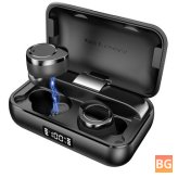 Bluetooth 5.0 Earphones with Display and 4000mAh Charging Box
