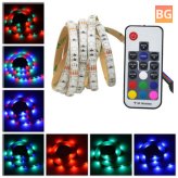 TV Background Strip Light with 17 Keys andRF Remote - SMD 2835