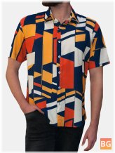 Short Sleeve Tops for Men in Colors