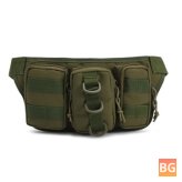 Outdoor Gear Men's Nylon Waist Bag with Sportscamouflage