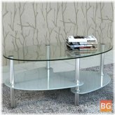 White Coffee Table with Exclusive Design