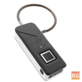 IPRee® 3.7V Smart Anti-theft USB Fingerprint Lock IP65 Waterproof Luggage Bag Safety Security Padlock