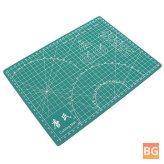 TANGSHI A4 Grid self-healing cutting mat - durable PVC craft card fabric leather paper cutting board - patchwork tools