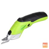 Electric Cordless Scissors with 2 Blades & Case
