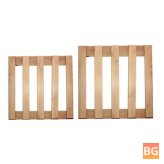 Garden Decorations for Pot Stand - Tray Rack - Roller