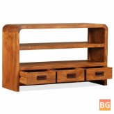 TV Cabinet with Sheesham finish - 35.4