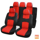 Waterproof Composite Car Seat Protector 9PCS