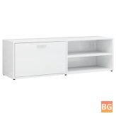 TV Cabinet - Glossy White 47.2