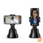 360-Degree Rotation Phone Holder with Auto Face Tracking and Intelligent Gimbal