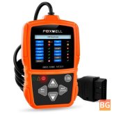Foxwell NT201 Car Automotive Scanner Engine Light Fault Code Readers I/M readiness LIVE Data Diagnostic Test Tool