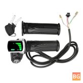 LCD Twist Throttle Battery Indicator - Power ON OFF