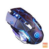 G15 Gaming Mouse with 6 Buttons and 1200-3600DPI Colorful Breathing Light