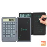 12-digit LCD Writing Tablet with Calculator - Newyes