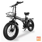 Electric Bicycle - TD-B2 (EU) - 48V, 15Ah, 750W, 20in, Folding, Electric