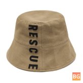 Jassy Men's Cotton Outdoor Casual Bucket Hat Travel Sun Hat
