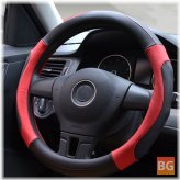 Leather Car Wheel Cover - 38 cm