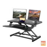 Standing Desk with Mouse and Keyboard - 34 Inch