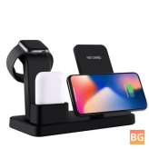 Fast Qi Wireless Charging Stand for Apple iPhone 5/5S/6/6S Plus/6S/6S Plus Max/7/7 Plus/8/8 Plus