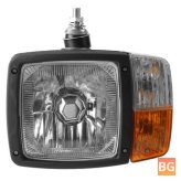 24V Universal Tractor Headlights with Indicator