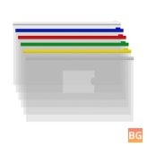 School Office File Folder - Transparent and Plastic