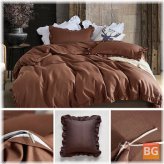 Twin Queen King Size Pillowcase with quilt cover Set