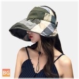 Sun Hat Covering Face Folding Big Eaves Top Hat Cycling Cycling Hat