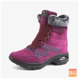 Women's Snow Boots with Cushion Soft Sole