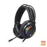 Audio/Video Gaming Headset with Colorful Breathing Light