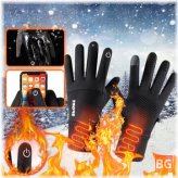 Winter Cycling Gloves - Full Finger, Waterproof, Skidproof, Warm - for Women and Men