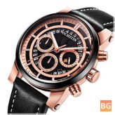 Chronograph Men's Watch with GQ6110A Luminous Display