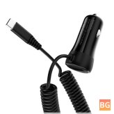 HOCO Type-c to Micro USB Cable Car Charger